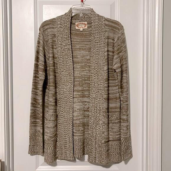 Ambiance Long Sleeve Open Front Cardigan Sweater - Picture 1 of 10
